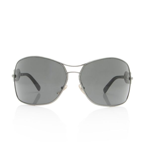 Gucci Marina Chain Wrap Aviator Sunglasses - Picture 1 of 5